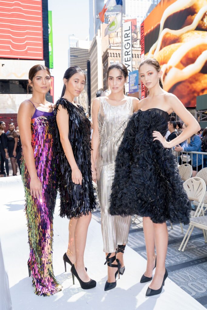Times Square Fashion Week 2020 Models